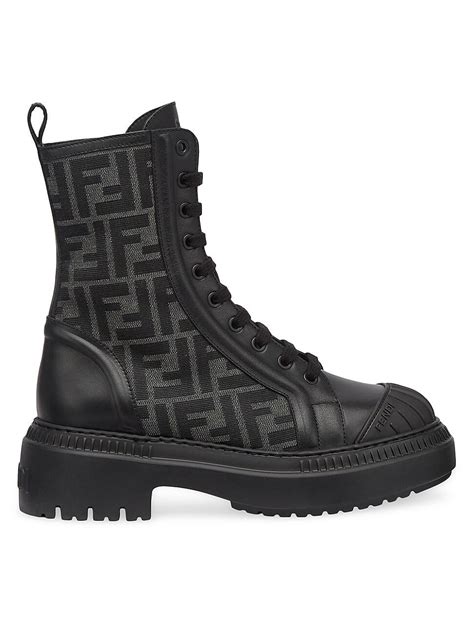 fendi combat boot